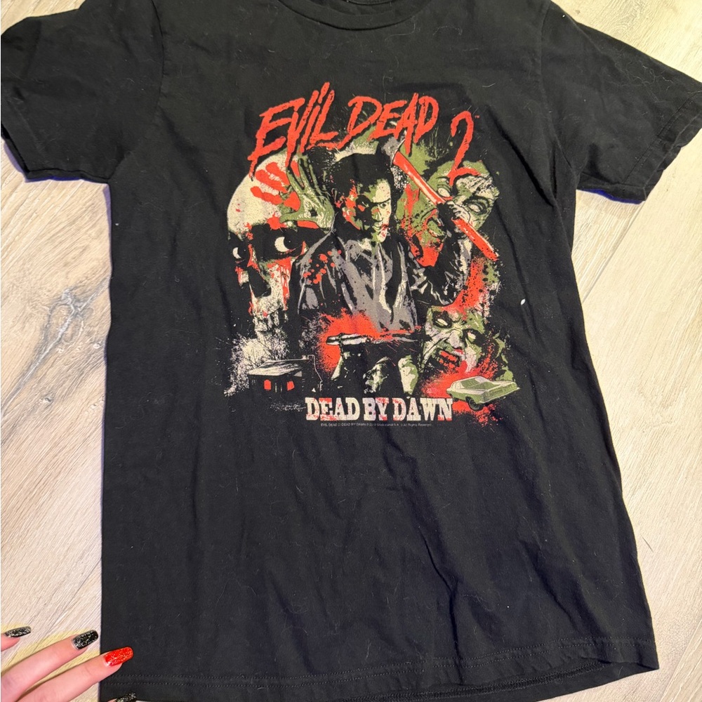 Evil‎ Dead 2 Black Graphic Tee